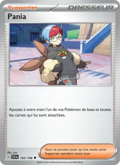 Pania — carte 183 de l’extension Écarlate et Violet