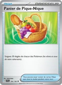 Panier de Pique-Nique — carte 184 de l’extension Écarlate et Violet