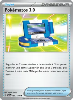Pokématos 3.0 — carte 186 de l’extension Écarlate et Violet