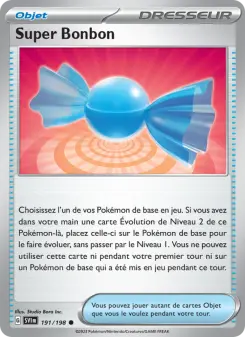 Super Bonbon — carte 191 de l’extension Écarlate et Violet