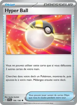 Hyper Ball — carte 196 de l’extension Écarlate et Violet