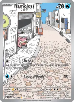 Ramoloss — carte 204 de l’extension Écarlate et Violet