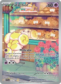 Pâtachiot — carte 213 de l’extension Écarlate et Violet