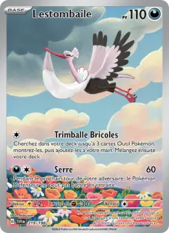 Lestombaile — carte 219 de l’extension Écarlate et Violet