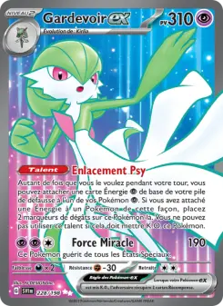 Gardevoir-ex — carte 228 de l’extension Écarlate et Violet
