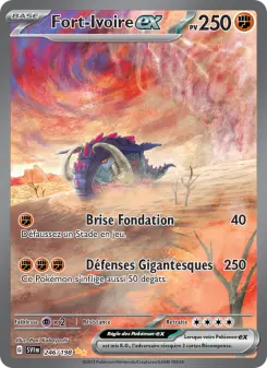 Fort-Ivoire-ex — carte 246 de l’extension Écarlate et Violet