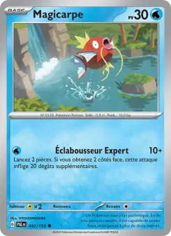 Magicarpe — carte 042 de l’extension Évolutions à Paldea