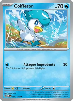 Coiffeton — carte 050 de l’extension Évolutions à Paldea