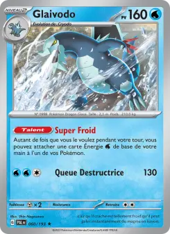 Glaivodo — carte 060 de l’extension Évolutions à Paldea