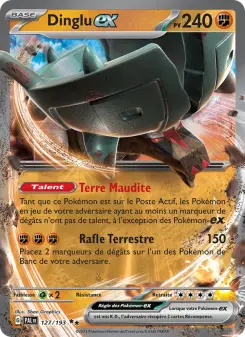 Dinglu-ex — carte 127 de l’extension Évolutions à Paldea