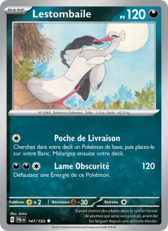 Lestombaile — carte 147 de l’extension Évolutions à Paldea