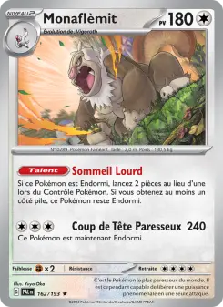 Monaflèmit — carte 162 de l’extension Évolutions à Paldea