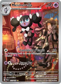 Mesmérella — carte 213 de l’extension Évolutions à Paldea