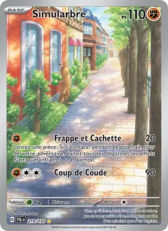 Simularbre — carte 219 de l’extension Évolutions à Paldea