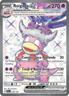 Roigada-ex — carte 238 de l’extension Évolutions à Paldea