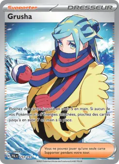 Grusha — carte 253 de l’extension Évolutions à Paldea