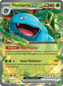 Florizarre-ex — carte 003 de l’extension 151