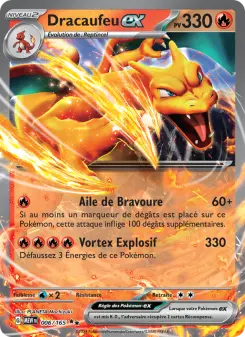Dracaufeu-ex — carte 006 de l’extension 151