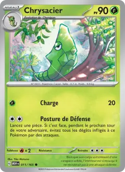 Chrysacier — carte 011 de l’extension 151