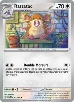 Rattatac — carte 020 de l’extension 151
