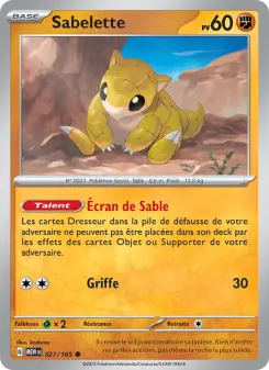 Sabelette — carte 027 de l’extension 151