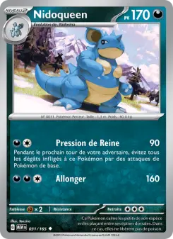 Nidoqueen — carte 031 de l’extension 151