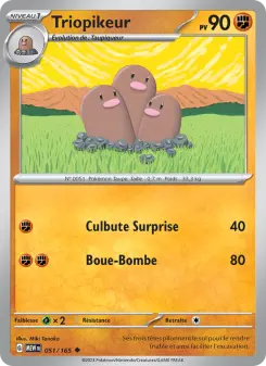 Triopikeur — carte 051 de l’extension 151