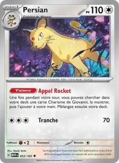 Persian — carte 053 de l’extension 151