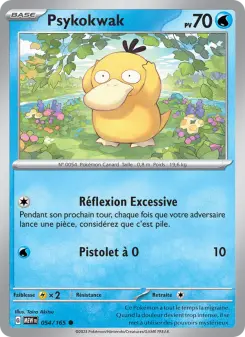 Psykokwak — carte 054 de l’extension 151