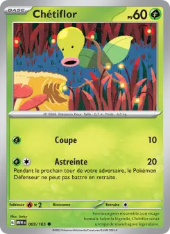 Chétiflor — carte 069 de l’extension 151