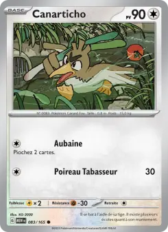 Canarticho — carte 083 de l’extension 151