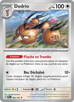 Dodrio — carte 085 de l’extension 151