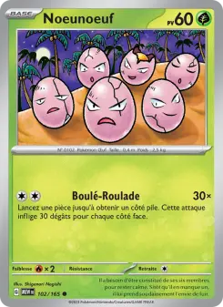 Noeunoeuf — carte 102 de l’extension 151