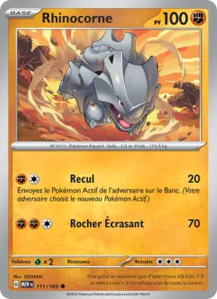 Rhinocorne — carte 111 de l’extension 151