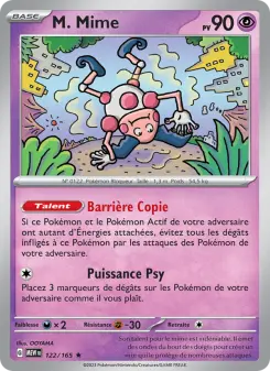 M. Mime — carte 122 de l’extension 151