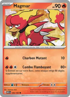 Magmar — carte 126 de l’extension 151