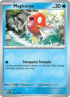 Magicarpe — carte 129 de l’extension 151