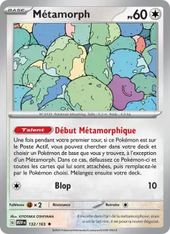 Métamorph — carte 132 de l’extension 151