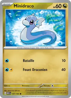 Minidraco — carte 147 de l’extension 151