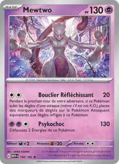 Mewtwo — carte 150 de l’extension 151