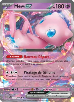 Mew-ex — carte 151 de l’extension 151