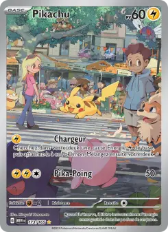 Pikachu — carte 173 de l’extension 151