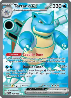 Tortank-ex — carte 184 de l’extension 151