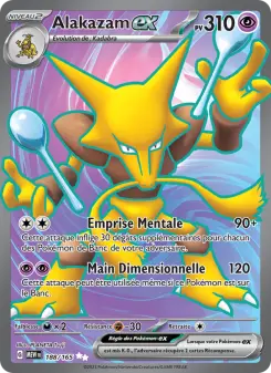 Alakazam-ex — carte 188 de l’extension 151