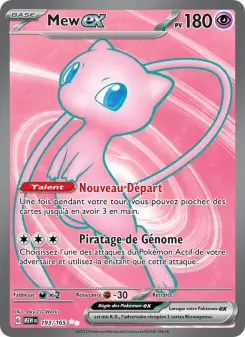 Mew-ex — carte 193 de l’extension 151