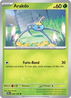 Arakdo — carte 006 de l’extension Flammes Obsidiennes