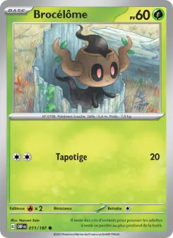 Brocélôme — carte 011 de l’extension Flammes Obsidiennes