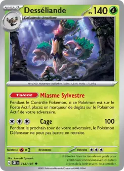 Desséliande — carte 012 de l’extension Flammes Obsidiennes