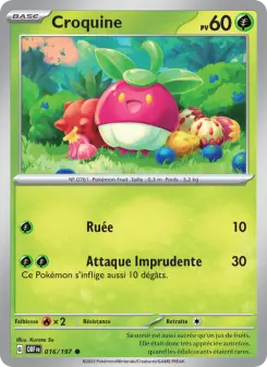 Croquine — carte 016 de l’extension Flammes Obsidiennes