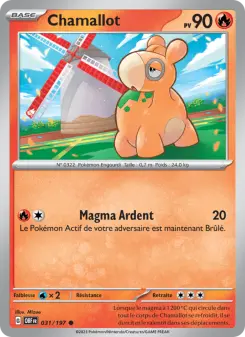 Chamallot — carte 031 de l’extension Flammes Obsidiennes